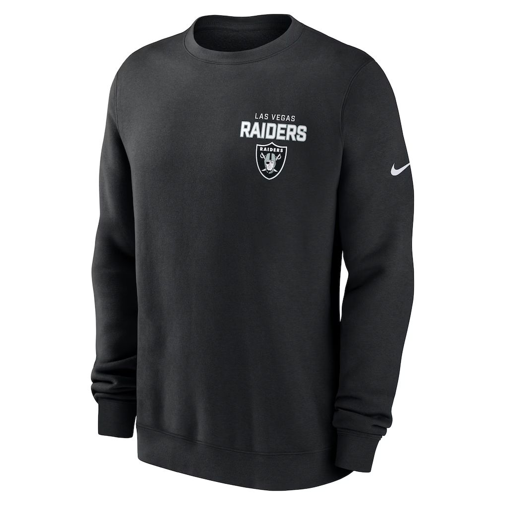 2026 NFL Oakland Raiders round-neck sweatshirt 01